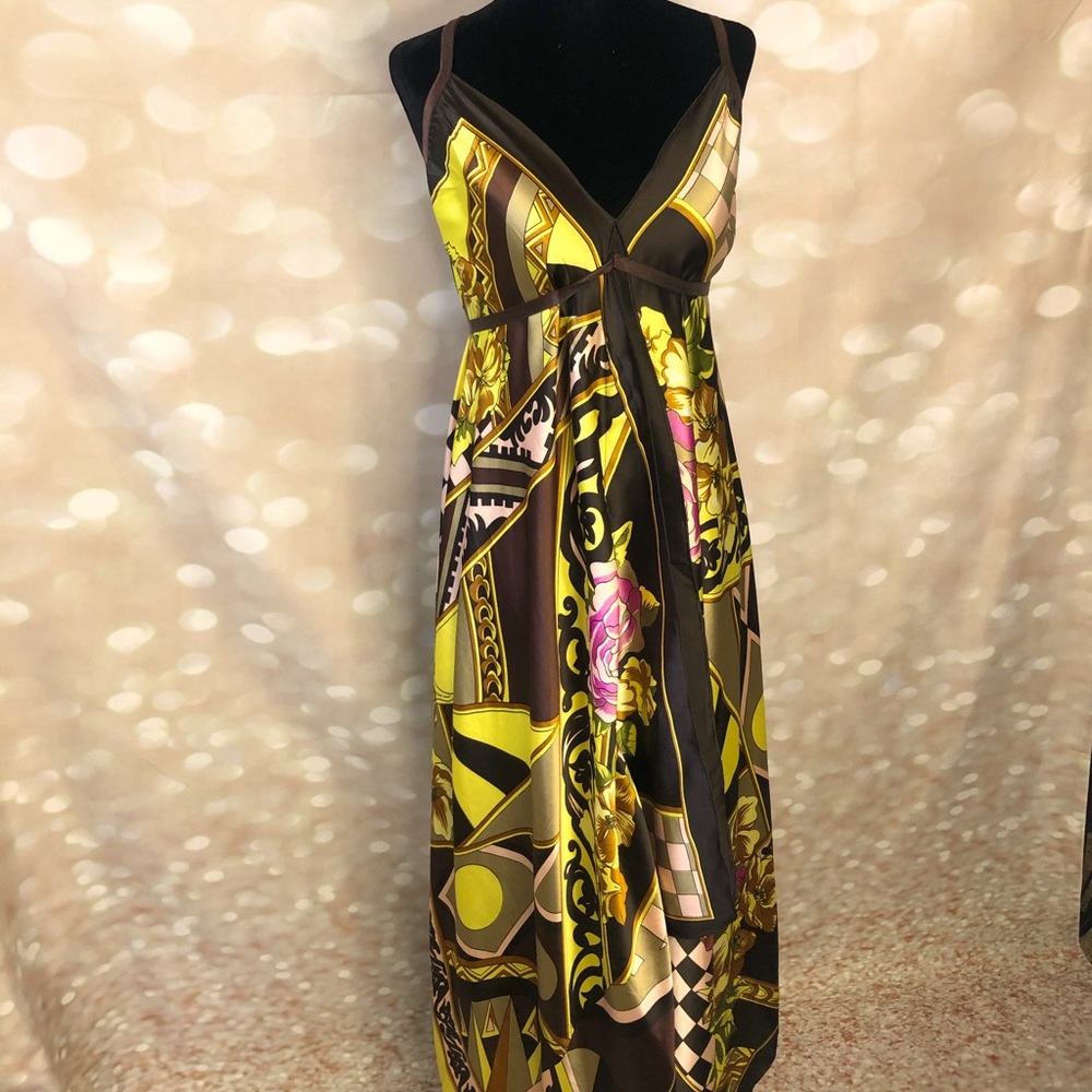 Vacation dream multi color maxi dress